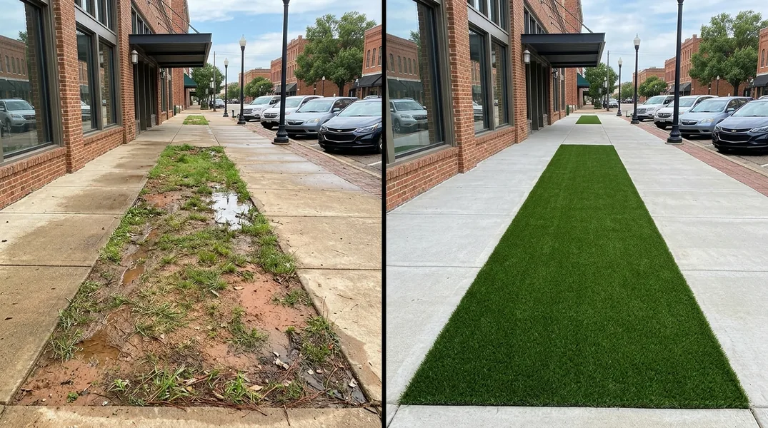 Pine Shade and Needle Drop: Why Tyler Homeowners Switch to Artificial Grass