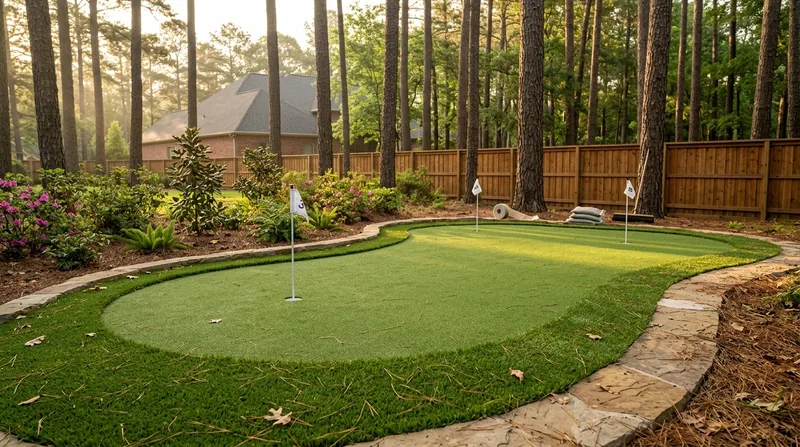 Putting Green Installation Tyler