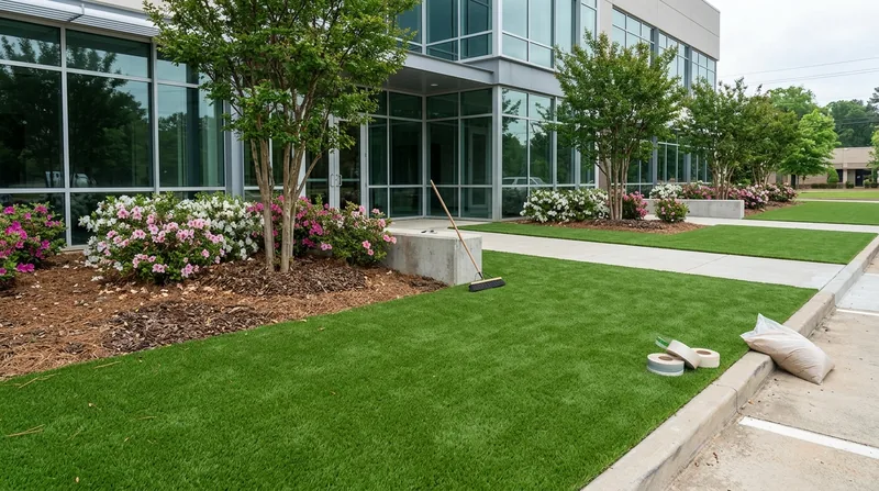 Commercial Artificial Grass Installation Tyler